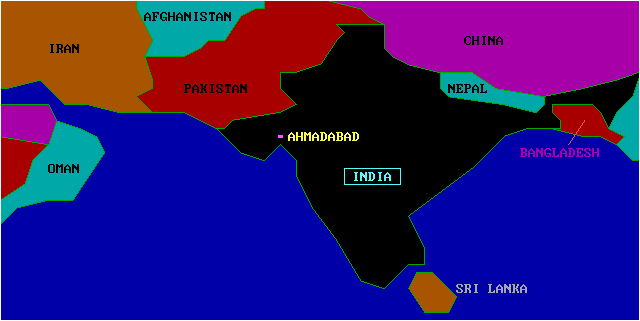 Map of  India